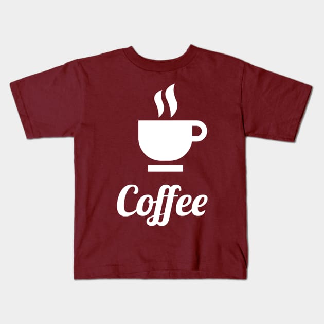 Coffee Kids T-Shirt by Madhav